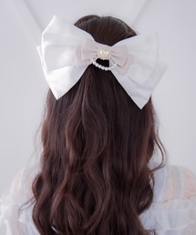 ダブルリボンバレッタ