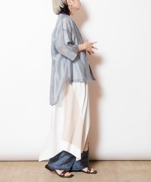 セール】シアーテーラードジャケット（テーラードジャケット