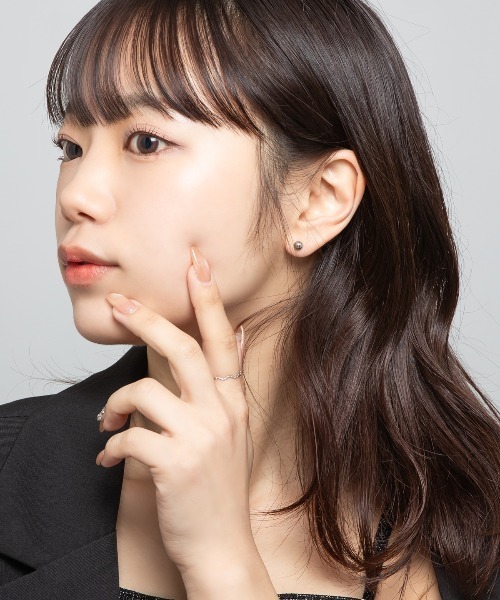 kirakiraShop(キラキラショップ)の「メタルボール スタッド ピアス(ピアス(両耳用)・レディース・シルバー/ゴールド・#5/#4/#3/#6)」の8枚目の写真