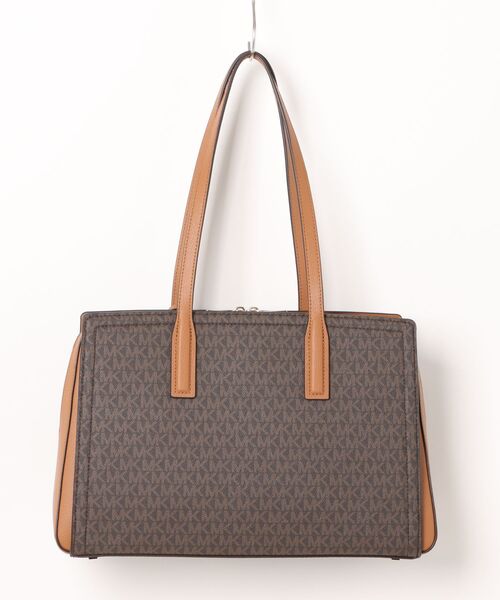 MICHAEL KORS（マイケルコース）の「LAILA トート ミディアム - MKシグネチャー（トートバッグ・レディース・ブラウン系その他・FREE）」の6枚目の写真