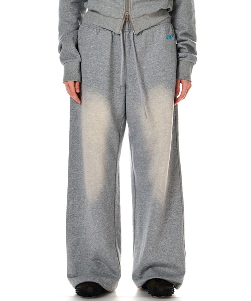 EMBROIDERY LOOSE SWEAT PANTS（スウェットパンツ）｜BEEDEN（ビーデン
