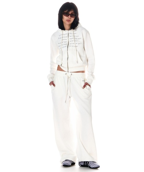 EMBROIDERY LOOSE SWEAT PANTS（スウェットパンツ）｜BEEDEN（ビーデン