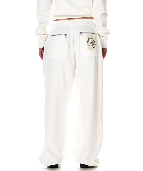 EMBROIDERY LOOSE SWEAT PANTS（スウェットパンツ）｜BEEDEN（ビーデン