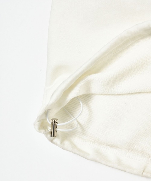 BEEDEN(ビーデン)の「EMBROIDERY LOOSE SWEAT PANTS(スウェットパンツ・レディース・ホワイト/グレー・SMALL/MEDIUM)」の9枚目の写真