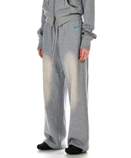 EMBROIDERY LOOSE SWEAT PANTS（スウェットパンツ）｜BEEDEN（ビーデン
