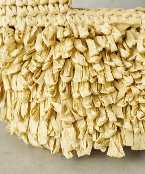 CIAOPANIC TYPY(チャオパニックティピー)の「■【Aguni】ペーパーフリンジBAG(ショルダーバッグ・レディース・ベージュ/ブラウン/カーキ・ONE SIZE)」の19枚目の写真