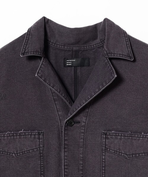 International Gallery BEAMS(インターナショナルギャラリービームス)の「グラフィック ショップコート(その他アウター・メンズ・ブラック・SMALL/LARGE/MEDIUM)」の3枚目の写真