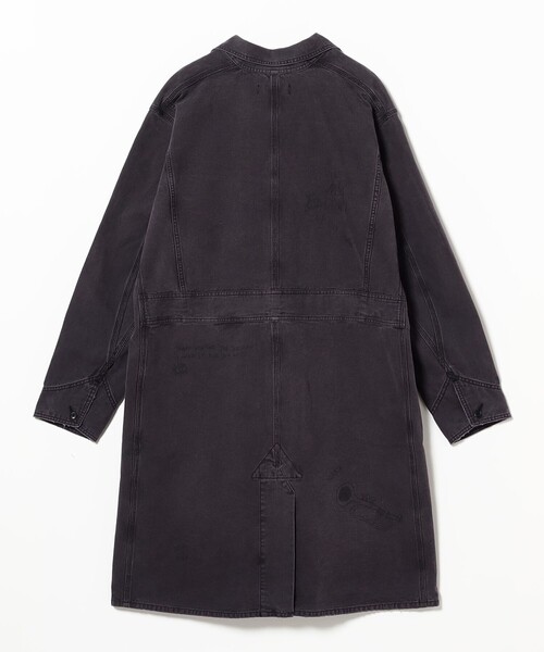 International Gallery BEAMS(インターナショナルギャラリービームス)の「グラフィック ショップコート(その他アウター・メンズ・ブラック・SMALL/LARGE/MEDIUM)」の6枚目の写真