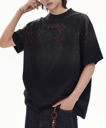 Theater code | Layered style damaged tops / レイヤード風ダメージトップス(Tシャツ/カットソー)