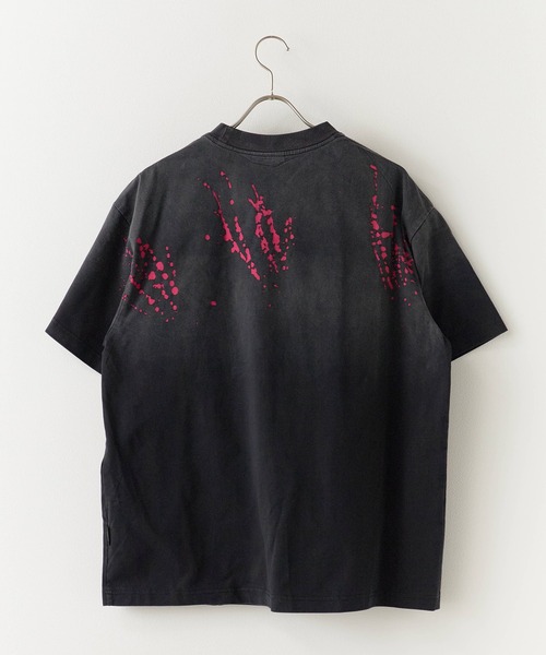 Theater code（シアターコード）の「Layered style damaged tops / レイヤード風ダメージトップス（Tシャツ/カットソー・メンズ・ピンク/イエロー・M/L）」の15枚目の写真