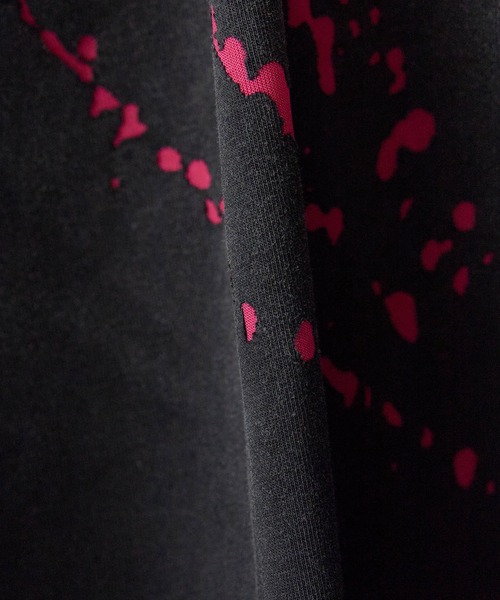 Theater code（シアターコード）の「Layered style damaged tops / レイヤード風ダメージトップス（Tシャツ/カットソー・メンズ・ピンク/イエロー・M/L）」の17枚目の写真