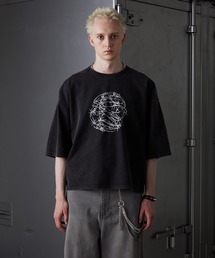 GRANCY(OV[)́yGRANCYzGraphic Design Reversible T-shirt / OtBbNfUCo[VuTVc(TVc/Jbg\[)