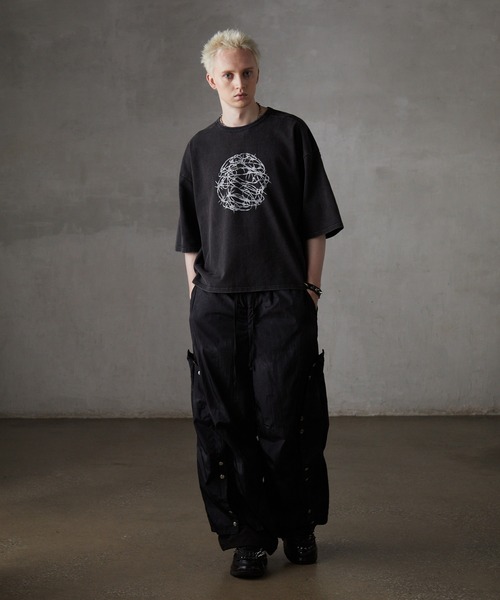 GRANCY グラフィックデザイン リバーシブルTシャツ GRANCY】Graphic Design Reversible T-shirt / グラフィック