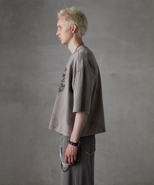 GRANCY グラフィックデザイン リバーシブルTシャツ GRANCY】Graphic Design Reversible T-shirt / グラフィック