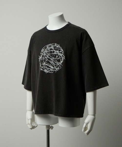 GRANCY】Graphic Design Reversible T-shirt / グラフィック