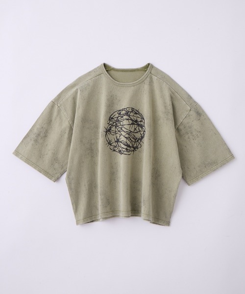 GRANCY グランシー Tシャツ GRANCY tシャツ 「GRANCY」Scribble Graphic Pigment Tee