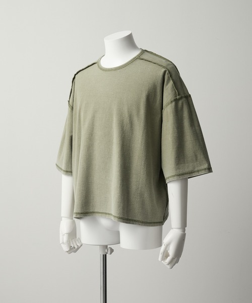 GRANCY】Graphic Design Reversible T-shirt / グラフィック
