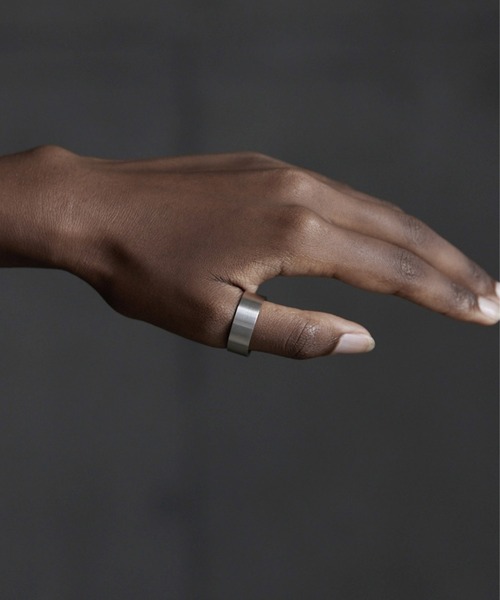 CALLNE(カルネ)の「【CALLNE】Minimal Flat Ring / ミニマルフラットリング(サージカルステンレス304)(リング・メンズ・シルバー系2/シルバー系1・20号/18号/16号)」の19枚目の写真