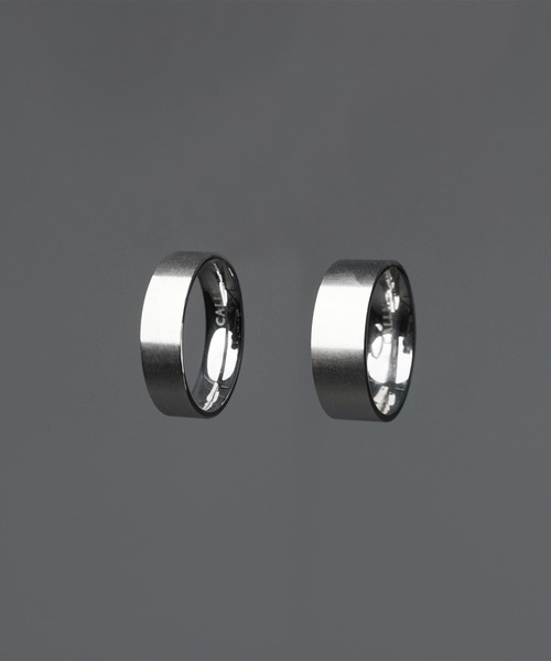 CALLNE（カルネ）の「【CALLNE】Minimal Flat Ring / ミニマルフラットリング(サージカルステンレス304)（リング・メンズ・シルバー系2/シルバー系1・20号/18号/16号）」の15枚目の写真
