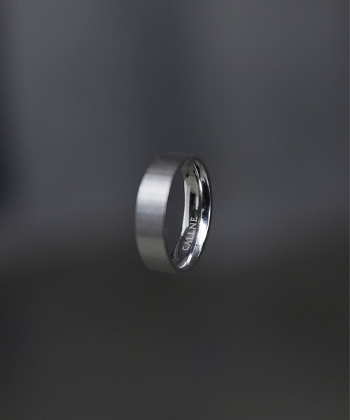 CALLNE（カルネ）の「【CALLNE】Minimal Flat Ring / ミニマルフラットリング(サージカルステンレス304)（リング・メンズ・シルバー系2/シルバー系1・20号/18号/16号）」の22枚目の写真