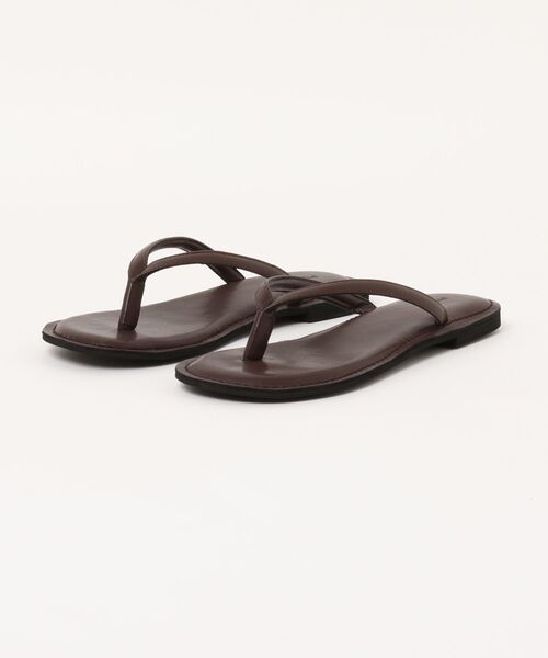 anuke Ecoleather Tong Sandals（サンダル）｜anuke（アンヌーク