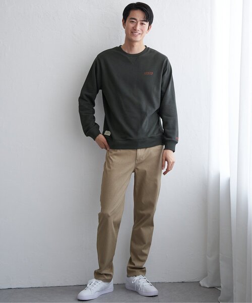 ikka(イッカ)の「URBAN NATURE LIFE アーバンネイチャーライフ スウェットプルオーバー(スウェット・メンズ・ベージュ/ネイビー/ブラック/ライム/ホワイト・L/M/XL/S)」の14枚目の写真