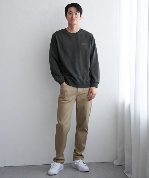 ikka(イッカ)の「URBAN NATURE LIFE アーバンネイチャーライフ スウェットプルオーバー(スウェット・メンズ・ベージュ/ネイビー/ブラック/ライム/ホワイト・L/M/XL/S)」の12枚目の写真