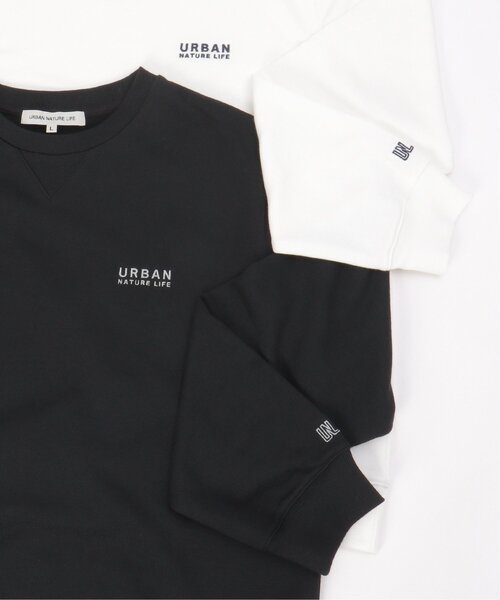 ikka(イッカ)の「URBAN NATURE LIFE アーバンネイチャーライフ スウェットプルオーバー(スウェット・メンズ・ベージュ/ネイビー/ブラック/ライム/ホワイト・L/M/XL/S)」の8枚目の写真