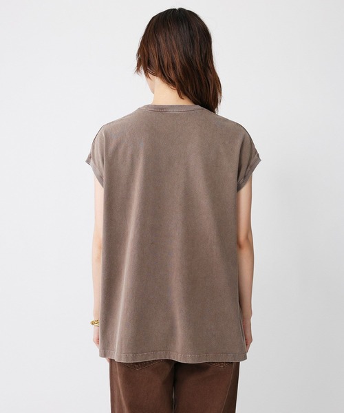BABYLONE(バビロン)の「【upper hights】big nosleeve(Tシャツ/カットソー・レディース・ブラウン/チャコール・フリー)」の19枚目の写真