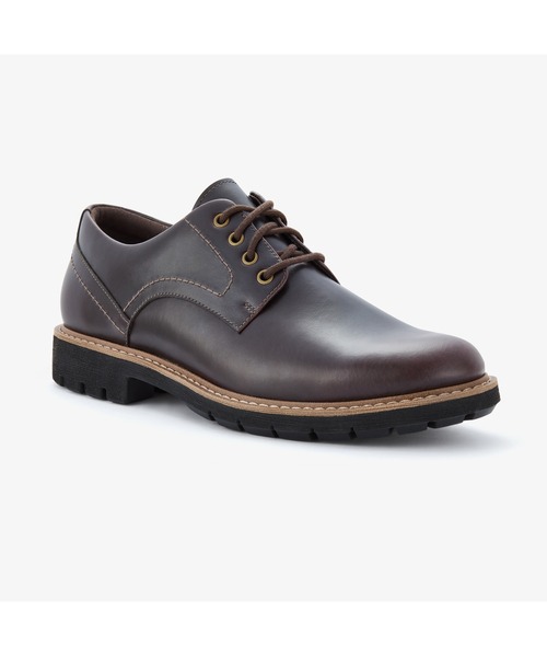 Clarks(クラークス)の「Badbury Lace / バッドブリーレース(ダークブラウンレザー)(ドレスシューズ・メンズ・ダークブラウン・UK6/UK6.5/UK7/UK7.5/UK8/UK8.5/UK9/UK9.5/UK10/UK10.5/UK11)」の4枚目の写真