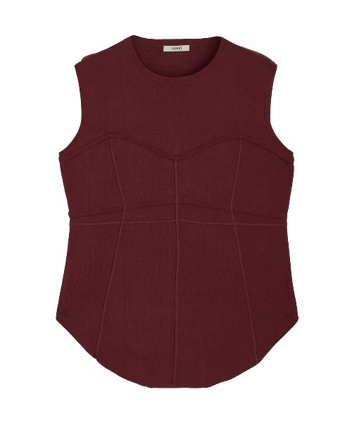 トップス AMERI CONSTRUCTIVE KNIT TOP Ameri CONSTRUCTIVE KNIT TOP コンストラクティブニット