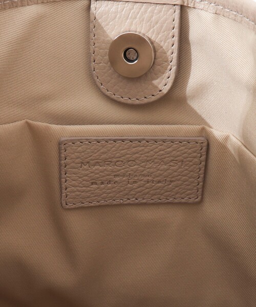 marco masi(マルコマージ)の「【MARCO MASI/ マルコマージ】 スタッズワンハンドルバッグ(ショルダーバッグ・レディース・ブラック/ベージュ・FREE)」の14枚目の写真