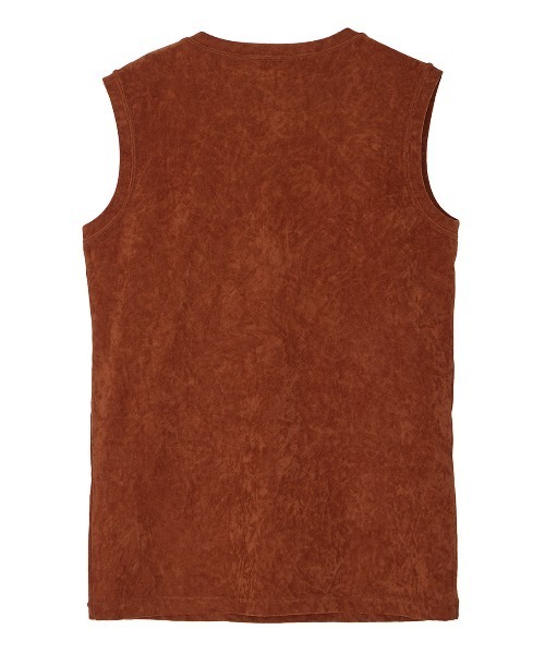 Ameri(アメリ)の「SUEDE TOUCH TANK TOP(タンクトップ・レディース・テラコッタ/スミクロ/アイボリー・MEDIUM/SMALL)」の17枚目の写真