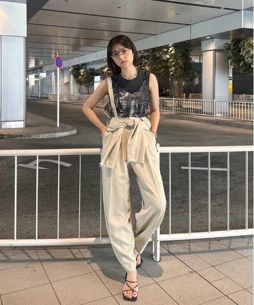 セール】SUEDE TOUCH TANK TOP（タンクトップ）｜Ameri（アメリ）の