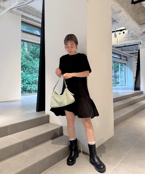 emmi（エミ）の「カットドッキングミニワンピース（ワンピース）」 - WEAR