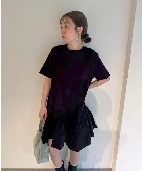 emmi（エミ）の「カットドッキングミニワンピース（ワンピース）」 - WEAR