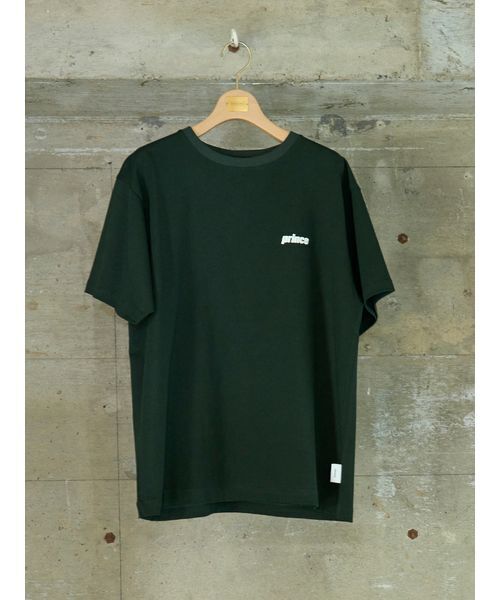 emmi（エミ）の「【prince|emmi】グラフィックTシャツ（Tシャツ/カットソー・レディース・ホワイト/グリーン・F）」の4枚目の写真