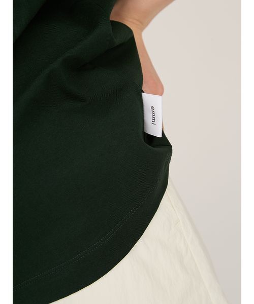 emmi（エミ）の「【prince|emmi】グラフィックTシャツ（Tシャツ/カットソー・レディース・ホワイト/グリーン・F）」の11枚目の写真