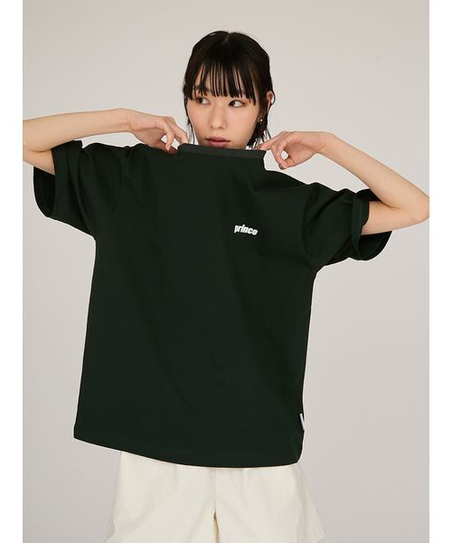 emmi（エミ）の「【prince|emmi】グラフィックTシャツ（Tシャツ/カットソー・レディース・ホワイト/グリーン・F）」の12枚目の写真