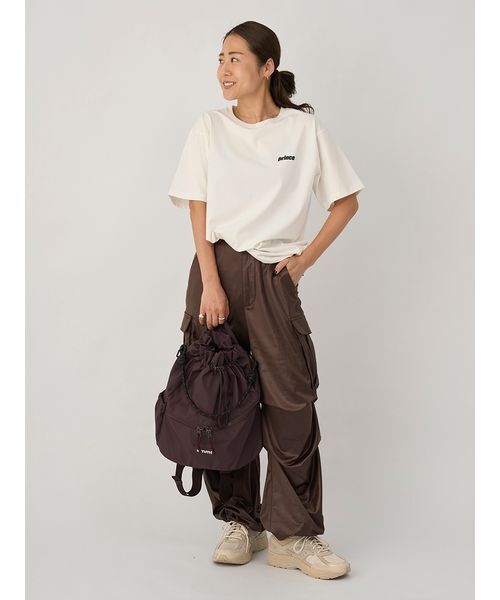 emmi（エミ）の「【prince|emmi】グラフィックTシャツ（Tシャツ/カットソー・レディース・ホワイト/グリーン・F）」の15枚目の写真