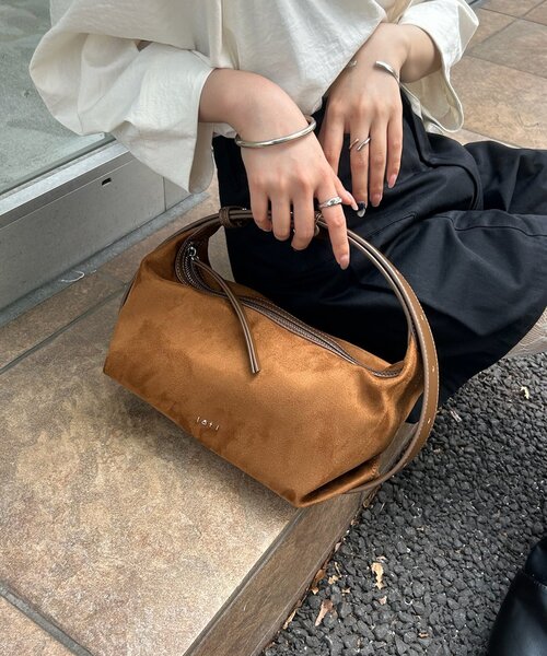 mystic(ミスティック)の「loti ロングベルトホーボーBAG(ハンドバッグ・レディース・ブラック/キャメル・ONE SIZE)」の18枚目の写真