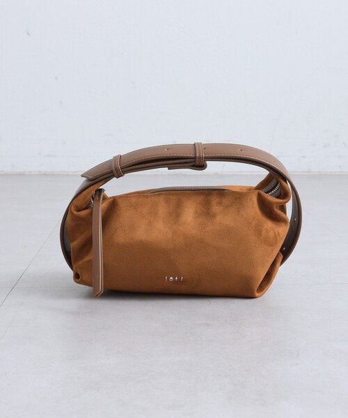 mystic(ミスティック)の「loti ロングベルトホーボーBAG(ハンドバッグ・レディース・ブラック/キャメル・ONE SIZE)」の5枚目の写真