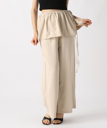 FOREVER 21 | 【2025SS】フリルベルト付きリラックスパンツ(その他パンツ)