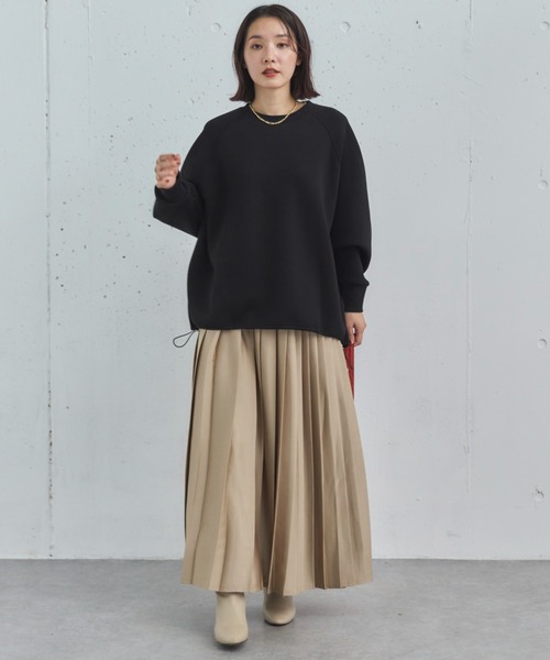 Doux archives（ドゥアルシーヴ）の「ドロストオーバープルオーバー（Tシャツ/カットソー・レディース・オフホワイト/グレイッシュベージュ/ブラック/グレー・38）」の16枚目の写真