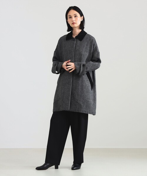 traditional weatherwear Tweed ロングコート Traditional Weatherwear｜エルガン ヒートツイード ロング