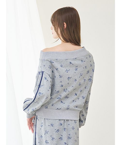 SNIDEL UVカットワンショルスウェットプルオーバー SNIDEL｜【WEB限定カラーあり】UVカットワンショルスウェット