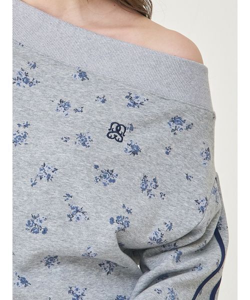 SNIDEL（スナイデル）の「【WEB限定カラーあり】UVワンショルスウェットプルオーバー（スウェット・レディース・その他/グリーン/ネイビー/グレー/ライトピンク・F）」の18枚目の写真