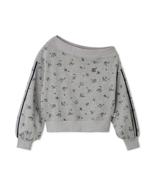 SNIDEL UVカットワンショルスウェットプルオーバー WEB限定カラーあり】UVカットワンショルスウェットプルオーバー