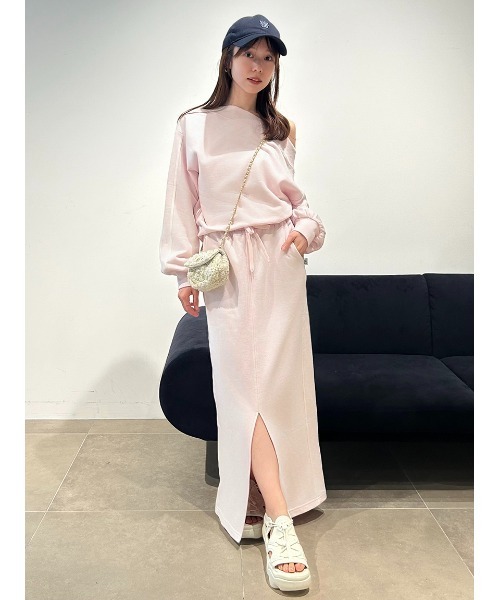 WEB限定カラーあり】UVワンショルスウェットプルオーバー