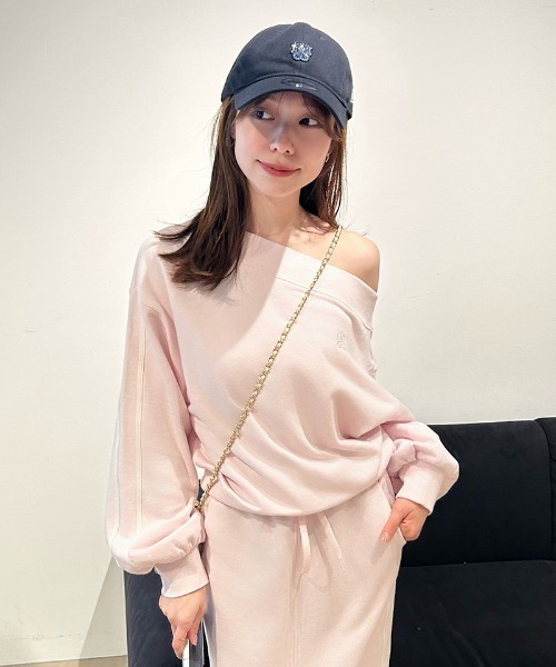WEB限定カラーあり】UVワンショルスウェットプルオーバー